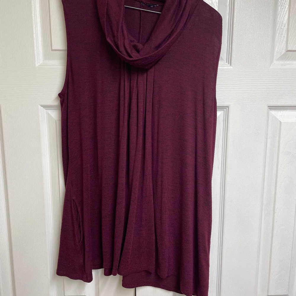 Sleeveless Oversized shirt